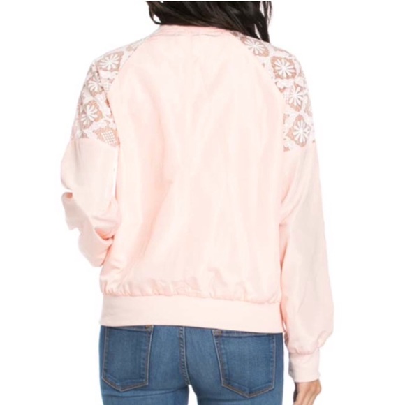 Pink Bomber Jacket - Picture 2 of 6